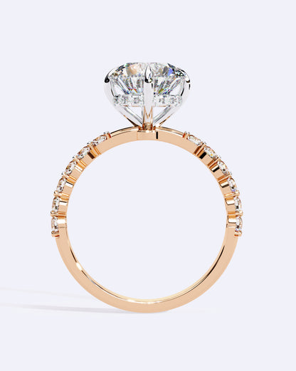 Solitaire Radiance Band