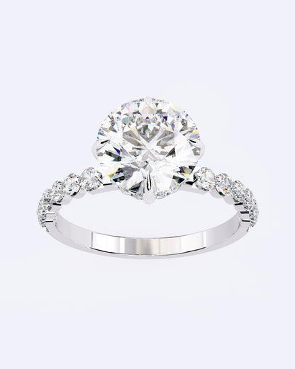 Solitaire Radiance Band