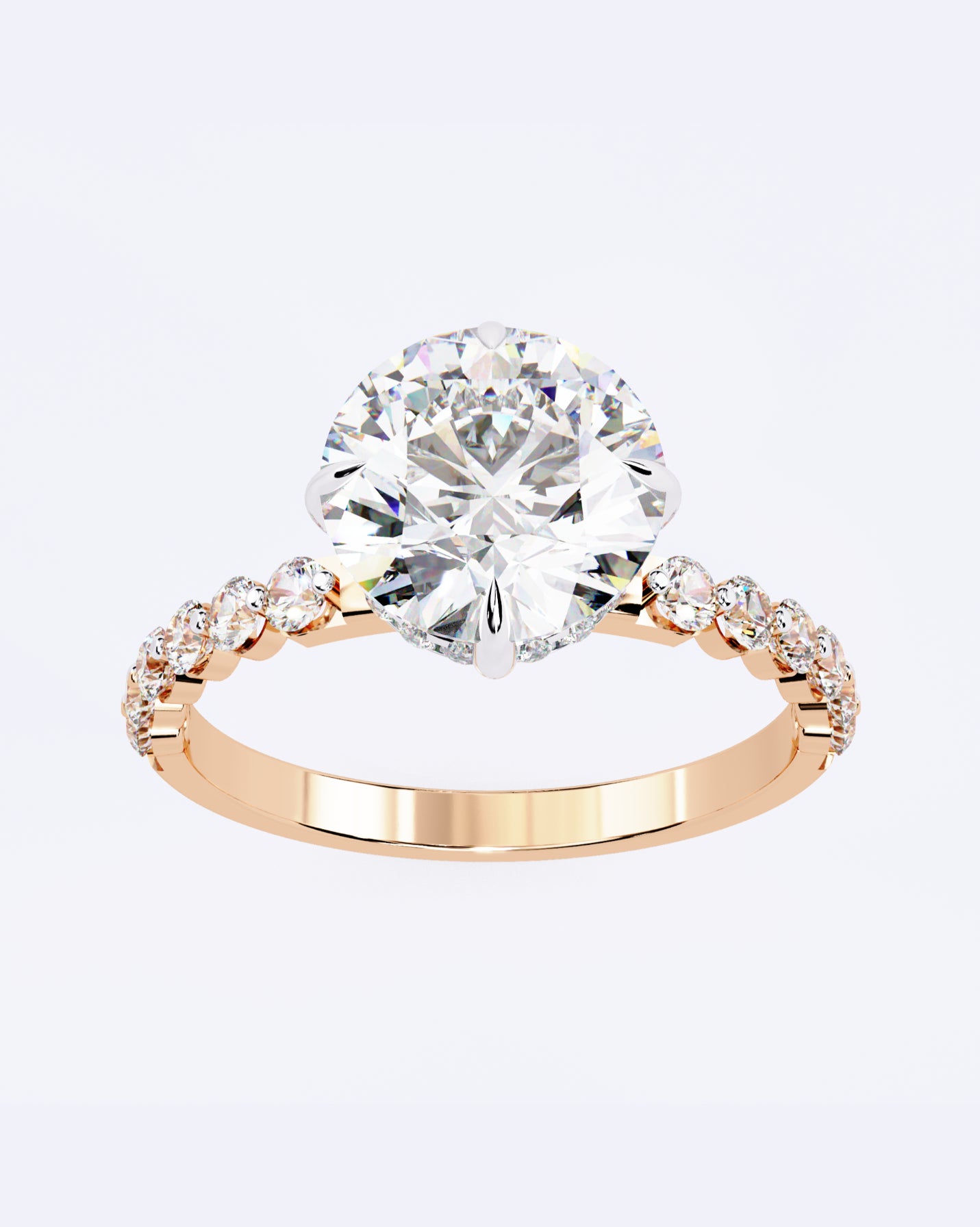 Solitaire Radiance Band