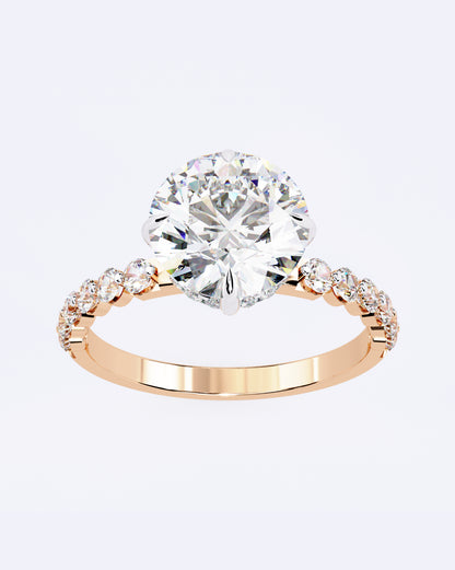 Solitaire Radiance Band