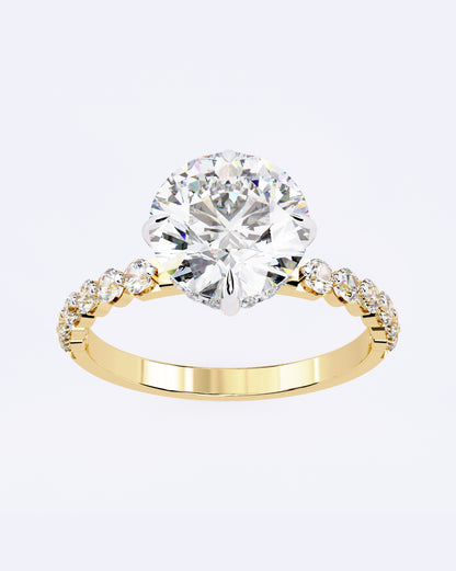 Solitaire Radiance Band