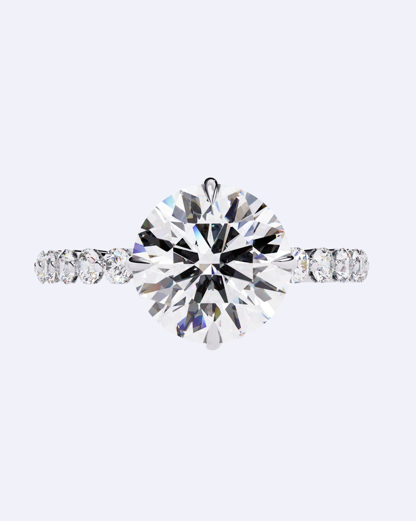 Solitaire Radiance Band