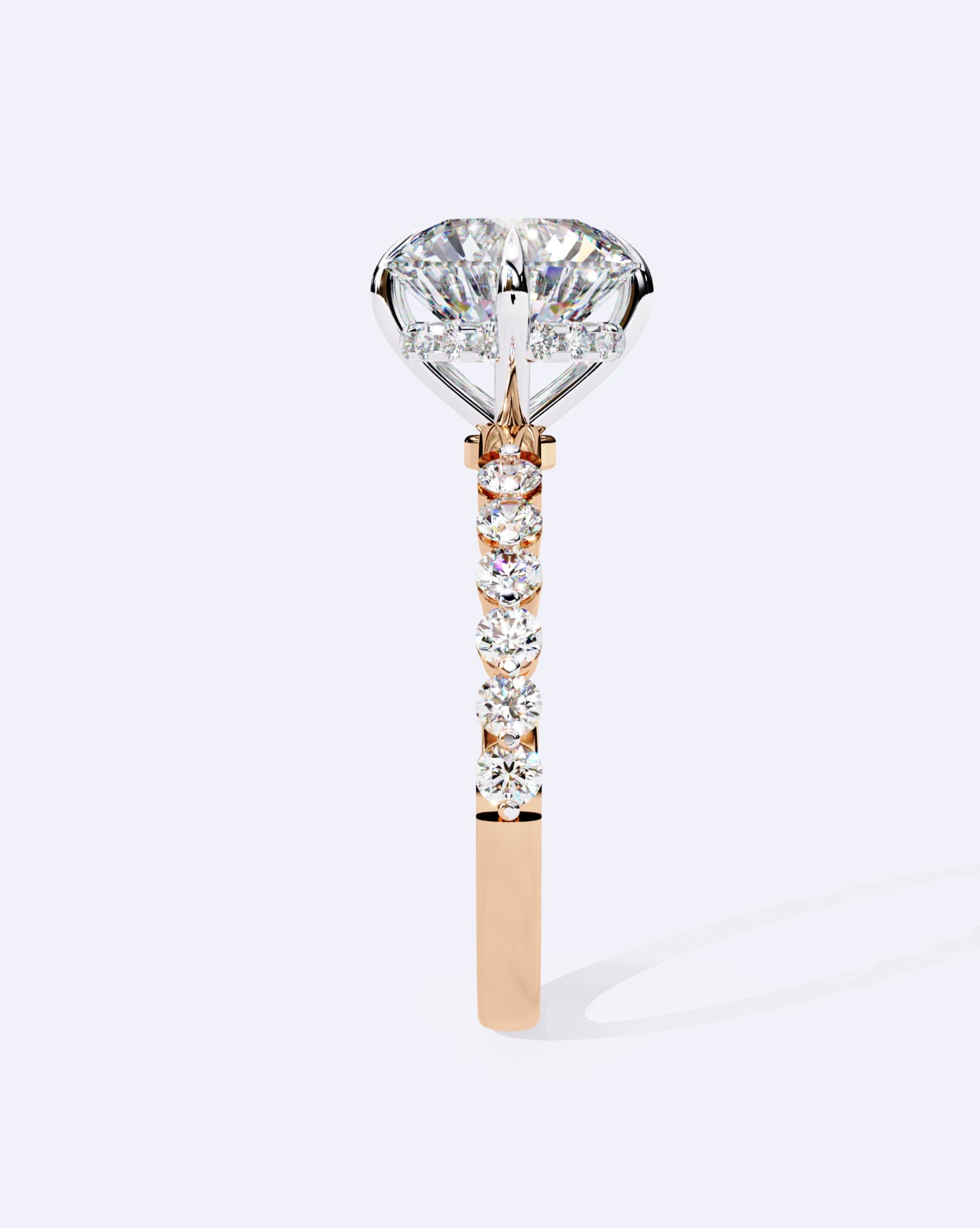 Solitaire Radiance Band