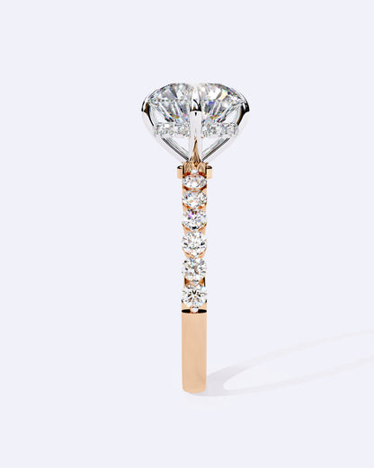 Solitaire Radiance Band