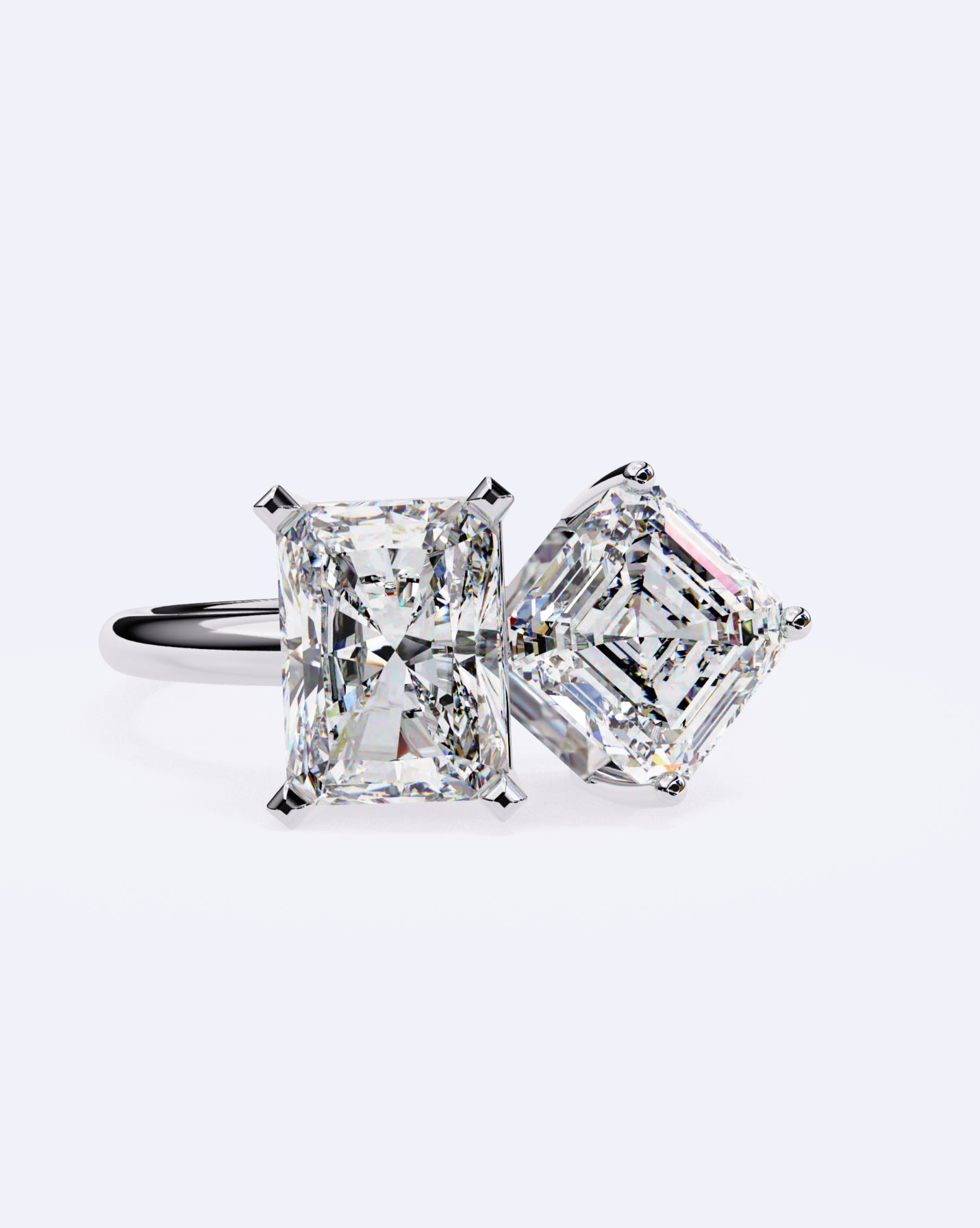 Twin Brilliance Diamond Band