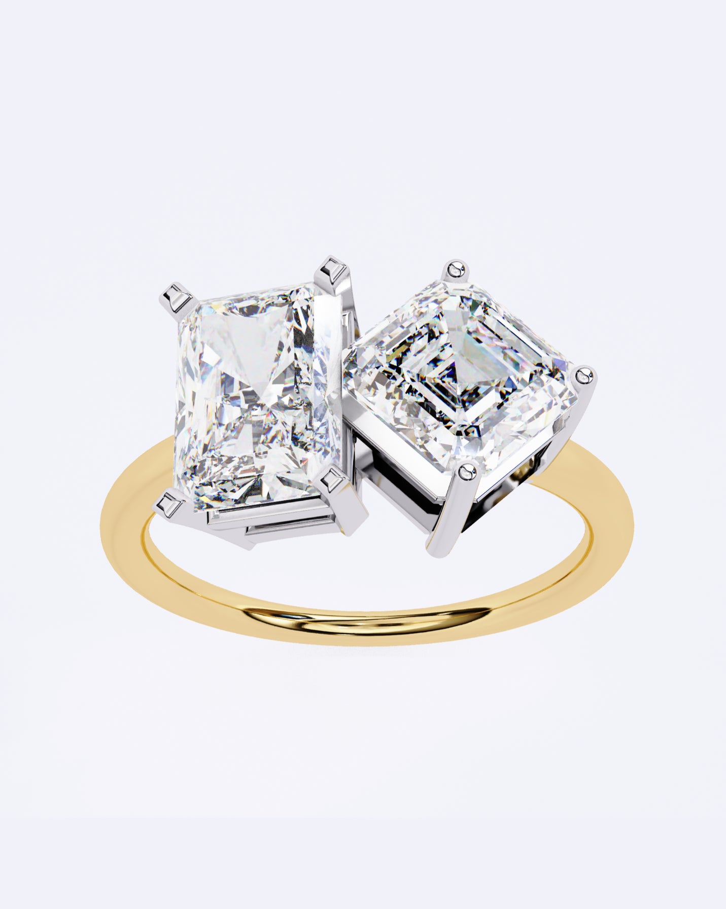 Twin Brilliance Diamond Band