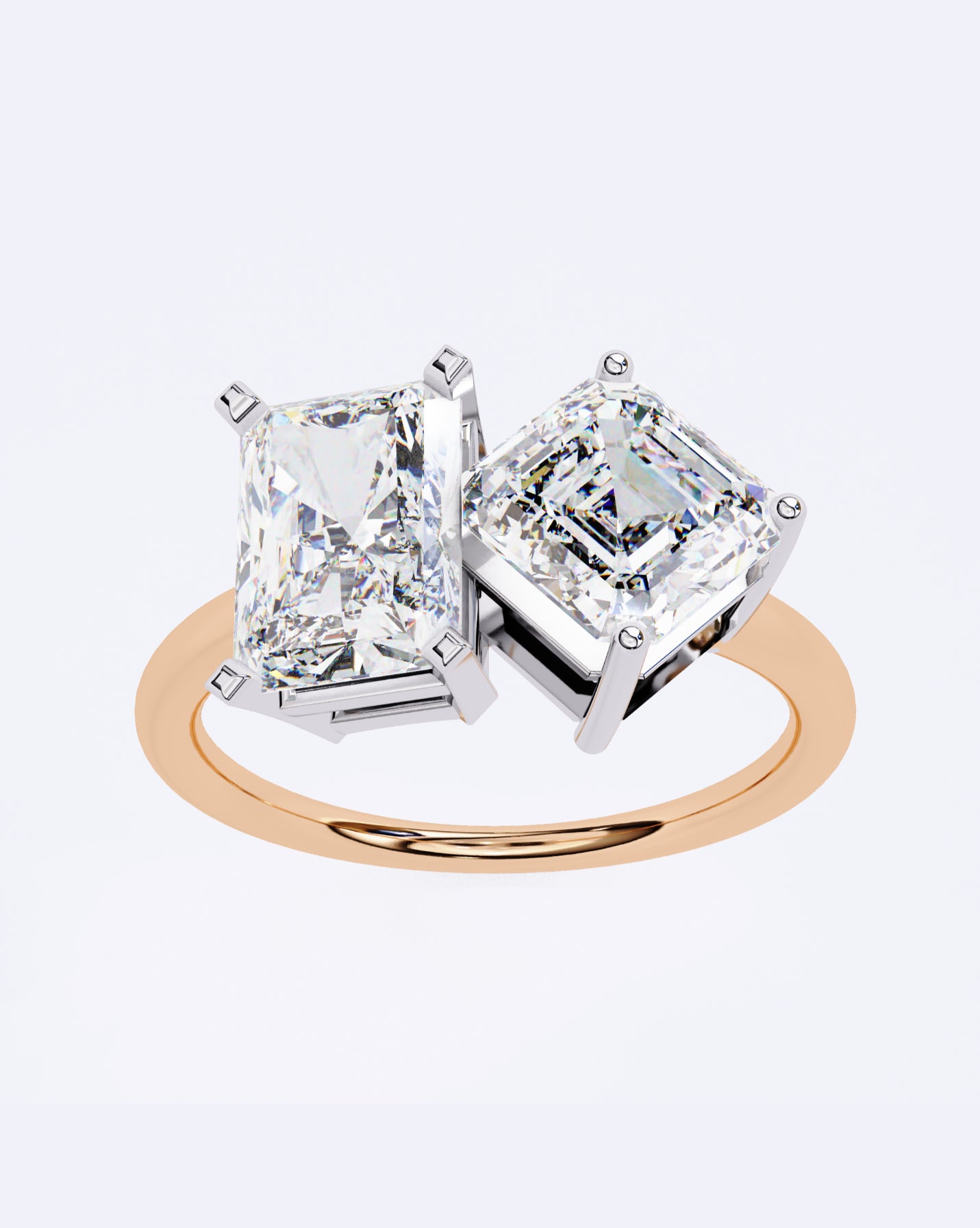 Twin Brilliance Diamond Band