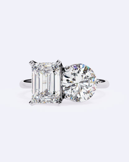 Classic Meets Modern Diamond Ring