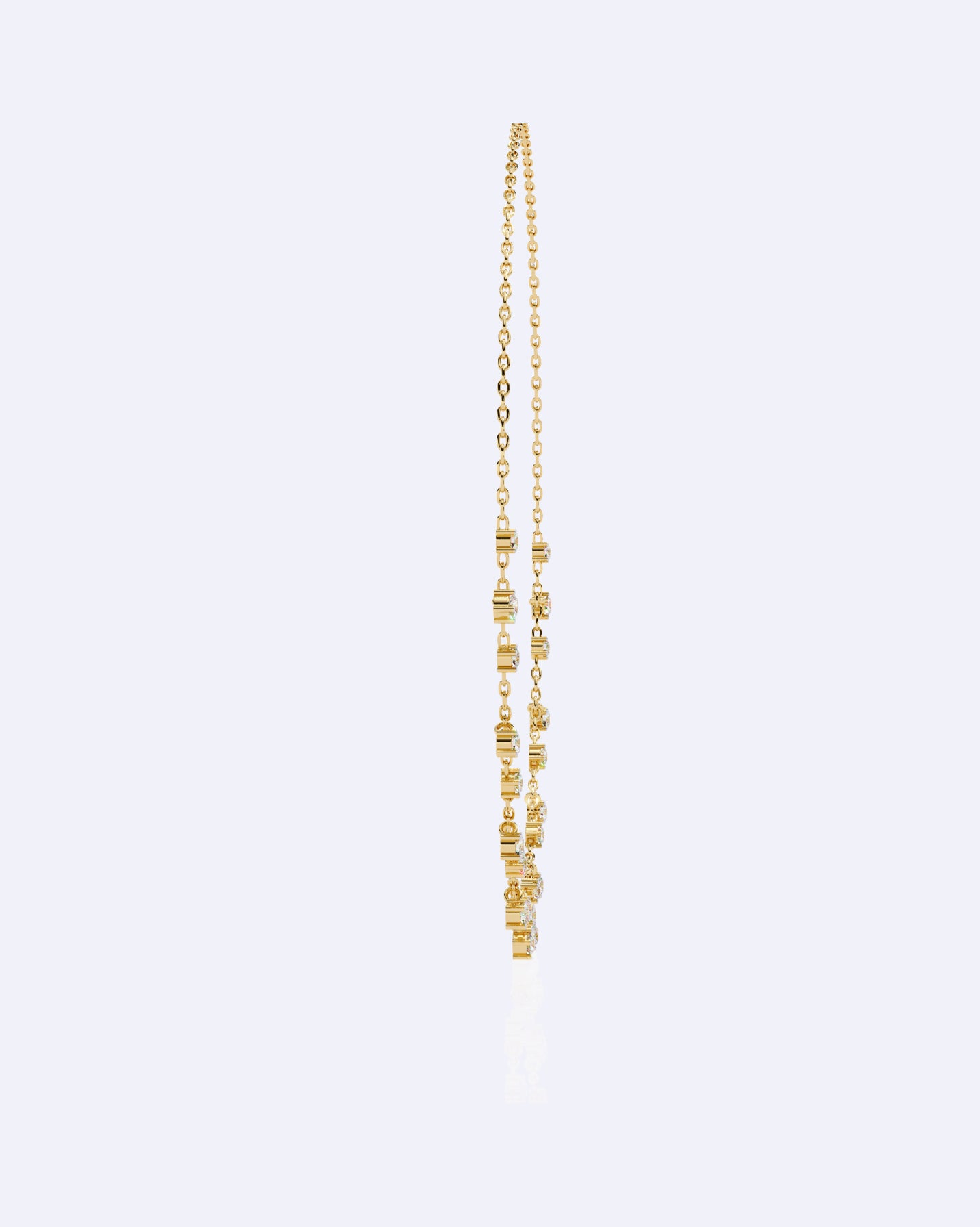 Dainty All-Over Diamond Chain