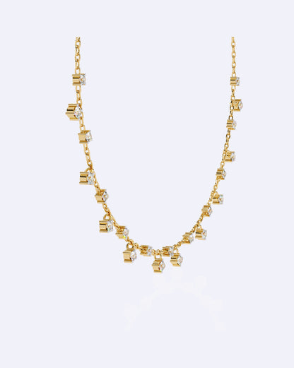 Dainty All-Over Diamond Chain