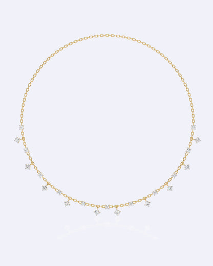 Dainty All-Over Diamond Chain