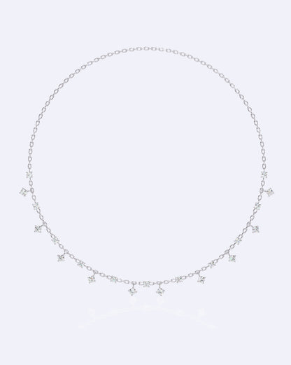 Dainty All-Over Diamond Chain