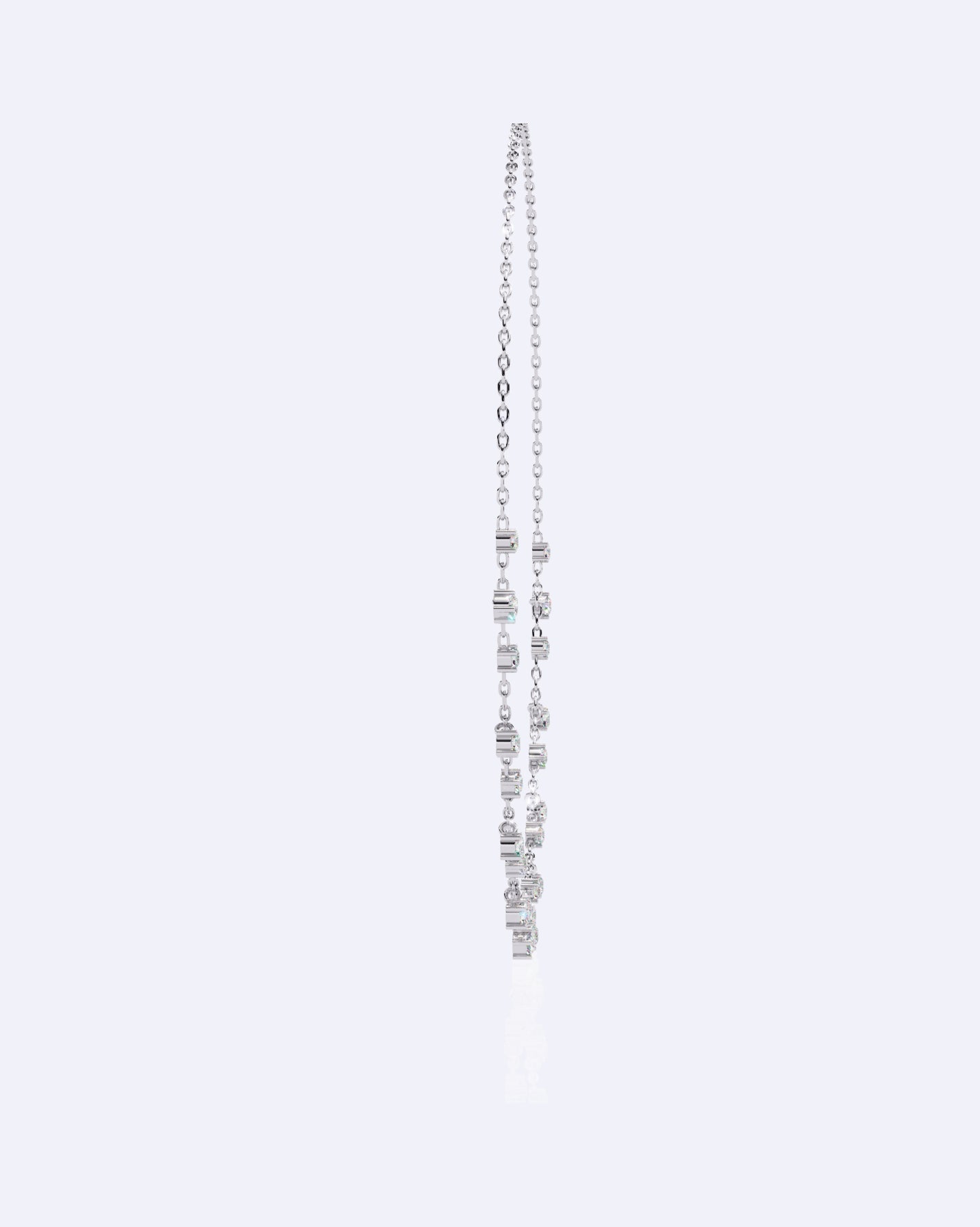 Dainty All-Over Diamond Chain
