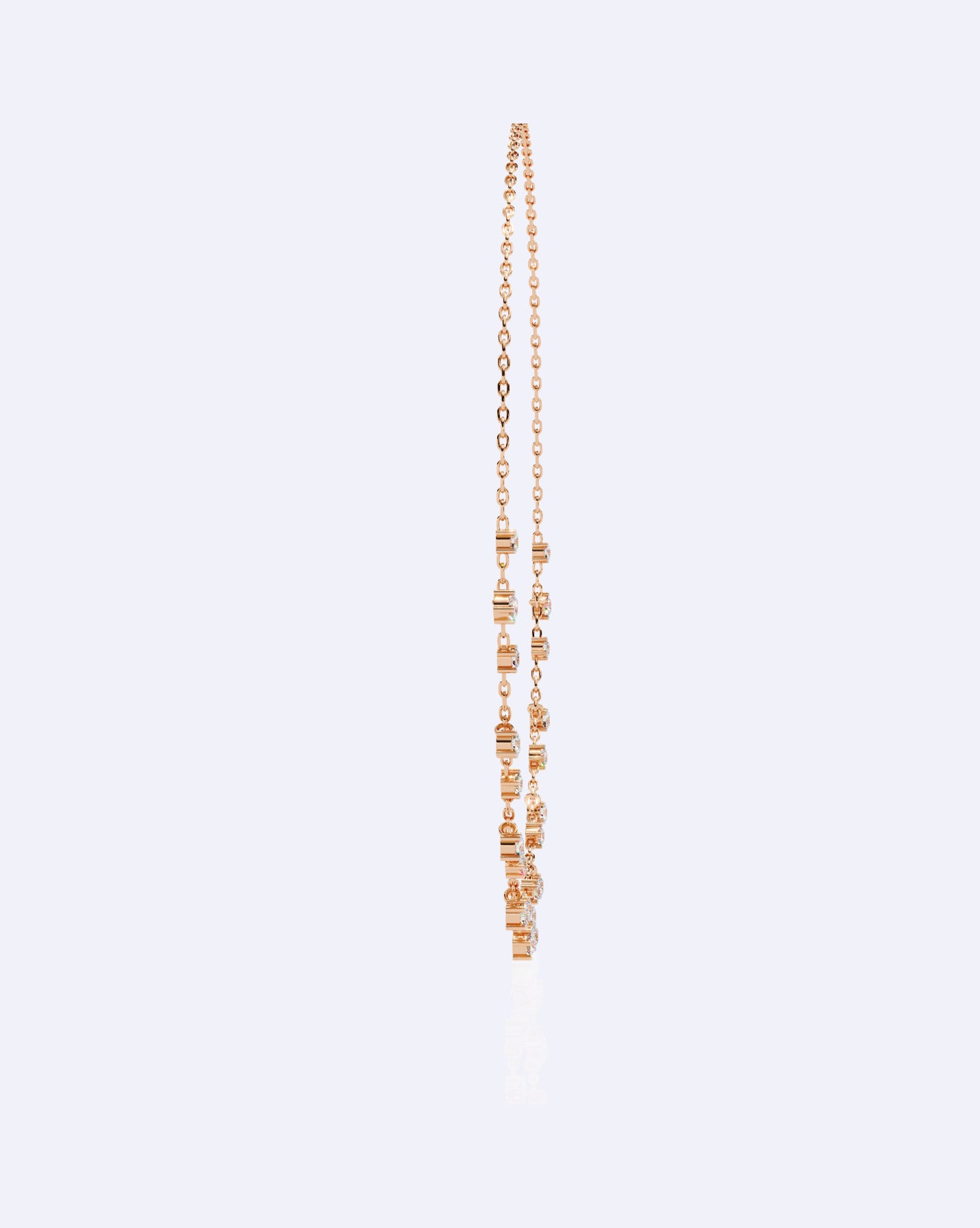 Dainty All-Over Diamond Chain