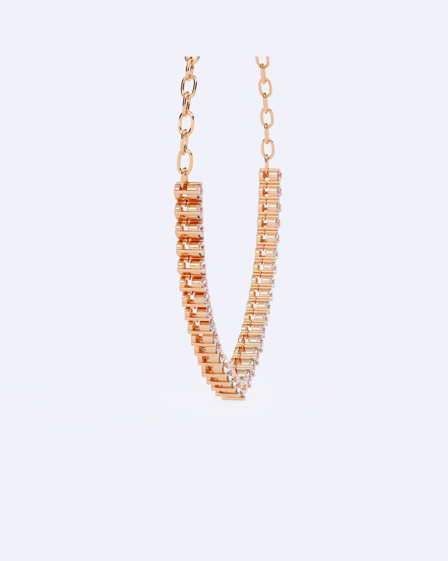 Timeless Tennis-Style Necklace