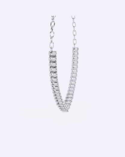 Timeless Tennis-Style Necklace