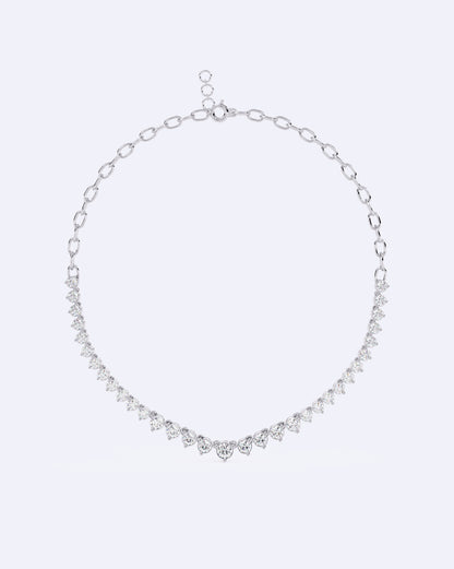 Timeless Tennis-Style Necklace