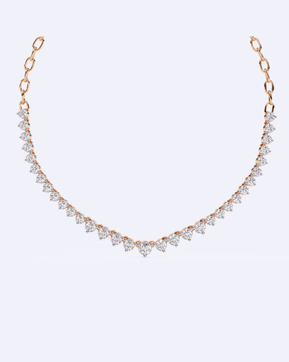 Timeless Tennis-Style Necklace