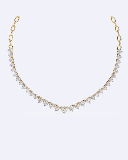 Timeless Tennis-Style Necklace