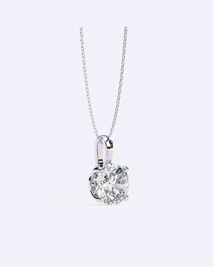 Elegant Solitaire Pendant