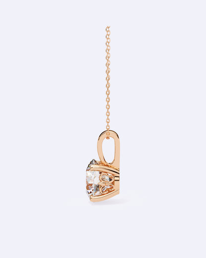 Elegant Solitaire Pendant