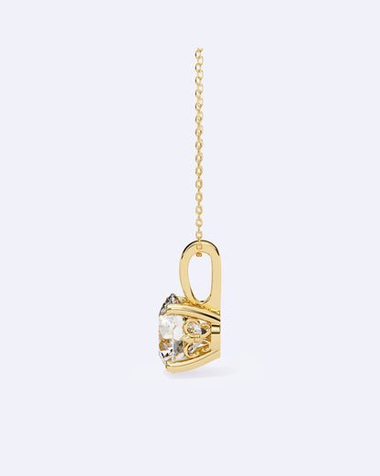 Elegant Solitaire Pendant