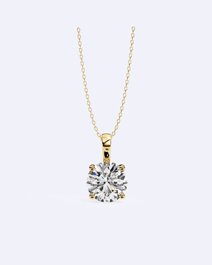 Elegant Solitaire Pendant