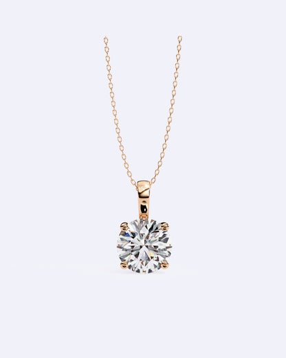 Elegant Solitaire Pendant