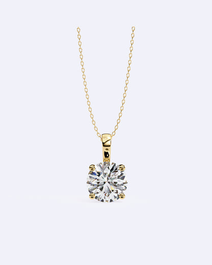 Elegant Solitaire Pendant