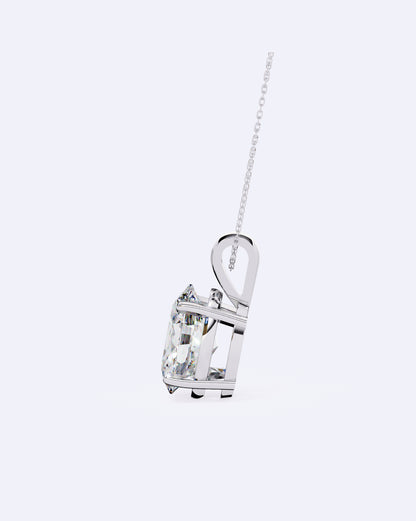 Oval Solitaire Pendant