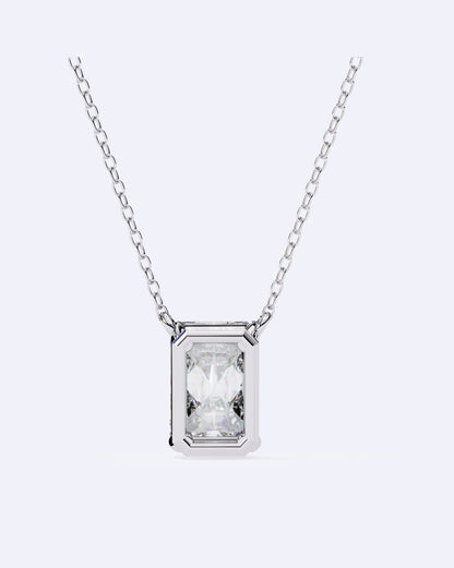 Bezel Baguette Pendant