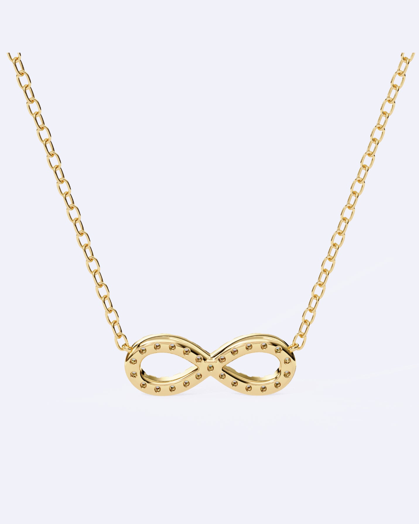 Diamond Infinity Pendant