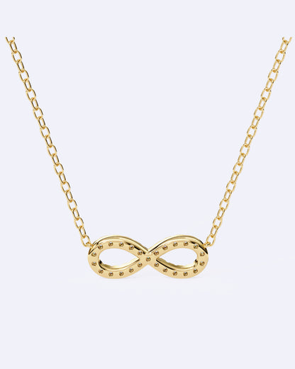 Diamond Infinity Pendant