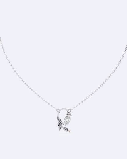 Blooming Bud Diamond Pendant