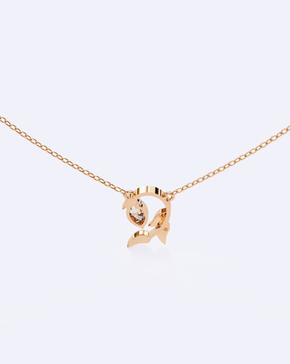 Blooming Bud Diamond Pendant