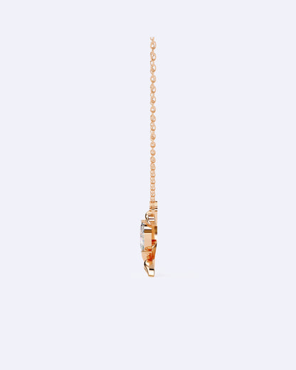 Blooming Bud Diamond Pendant