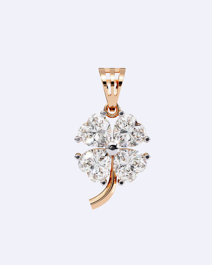 Blooming Heart Pendant