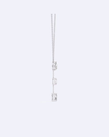 Three-Stone Linear Pendant