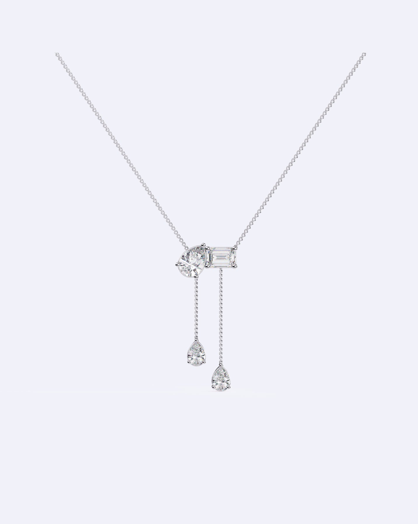 Toi Moi Cascade Diamond Pendant