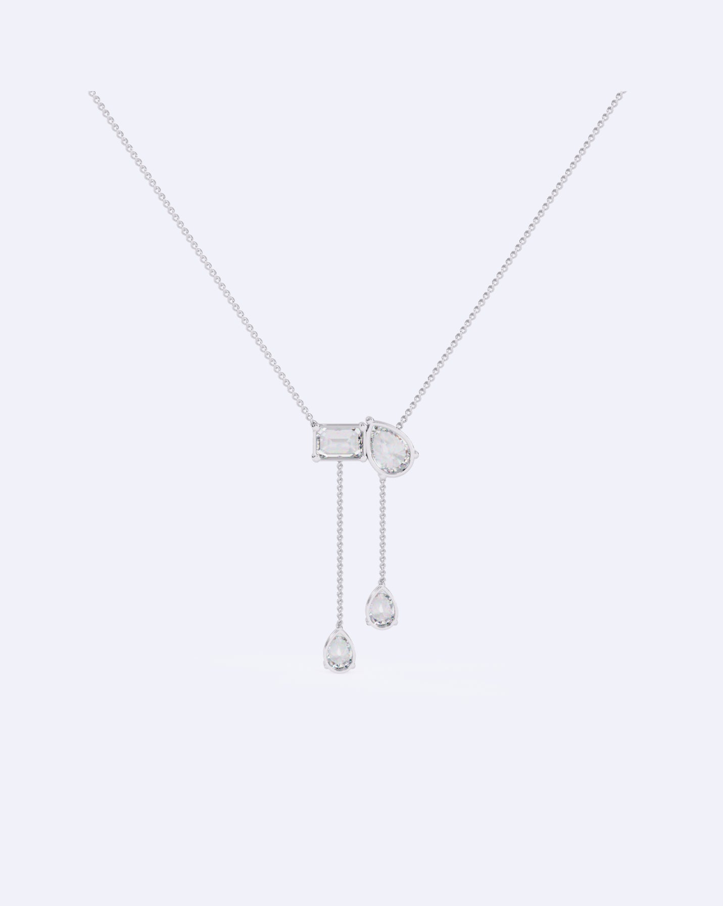 Toi Moi Cascade Diamond Pendant