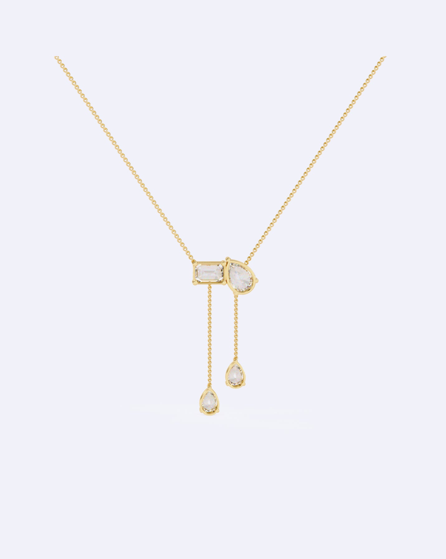 Toi Moi Cascade Diamond Pendant