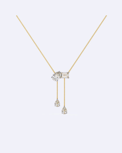 Toi Moi Cascade Diamond Pendant