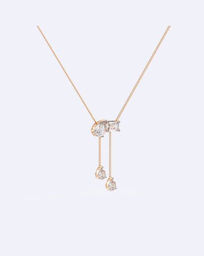 Toi Moi Cascade Diamond Pendant