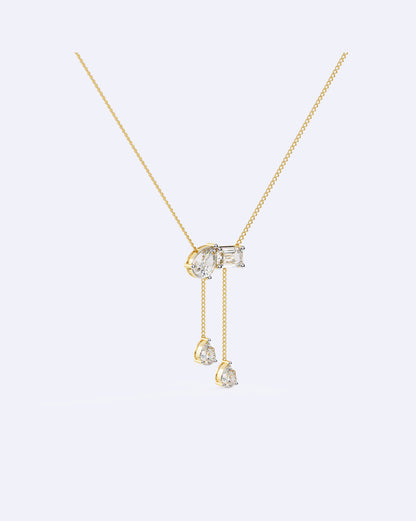 Toi Moi Cascade Diamond Pendant