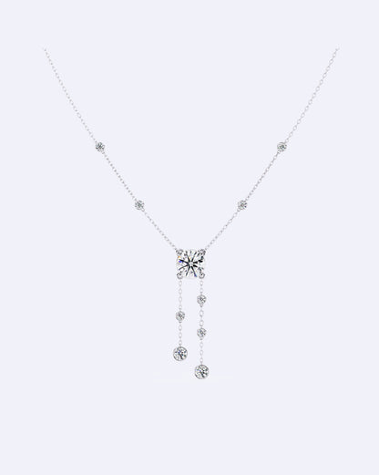 Luminous Solitaire Cascade Pendant